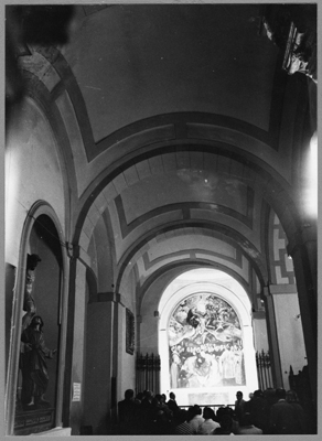 Interior de la Iglesia de Santo Tomé.  Colección General Arquitectura. CGA127 93570 (ACCHS-CSIC).